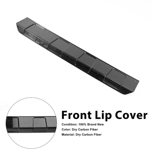 Frontlippenabdeckung aus Carbon passend für Mercedes G-Klasse W464 G63 B700 B800 B900 2019-2023