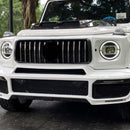 Frontlippenabdeckung aus Carbon passend für Mercedes G-Klasse W464 G63 B700 B800 B900 2019-2023-13