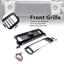 Frontgrill aus Trockencarbon, passend für Mercedes-Benz W464 B800 B900 2019-2023 Raketenstil-3