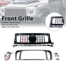 Frontgrill aus Trockencarbon, passend für Mercedes-Benz W464 B800 B900 2019-2023 Raketenstil-2