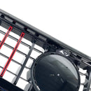 Frontgrill aus Trockencarbon, passend für Mercedes-Benz W464 B800 B900 2019-2023 Raketenstil-10