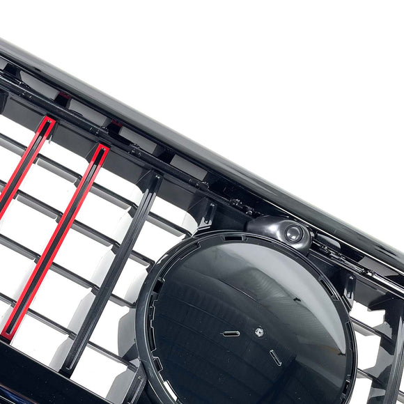 Frontgrill aus Trockencarbon, passend für Mercedes-Benz W464 B800 B900 2019-2023 Raketenstil