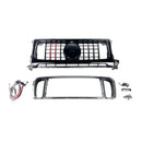 Frontgrill aus Trockencarbon, passend für Mercedes-Benz W464 B800 B900 2019-2023 Raketenstil-17