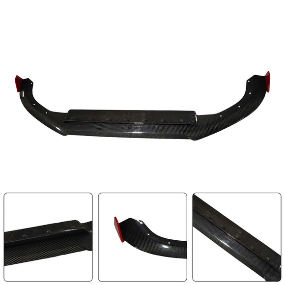 Frontstoßstangenlippe aus Trockencarbon, passend für Mercedes W464 B800 B900 2019-2023 Raketenstil