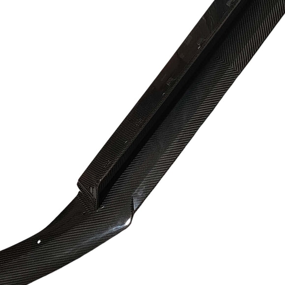 Frontstoßstangenlippe aus Trockencarbon, passend für Mercedes W464 B800 B900 2019-2023 Raketenstil