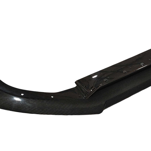 Frontstoßstangenlippe aus Trockencarbon, passend für Mercedes W464 B800 B900 2019-2023 Raketenstil