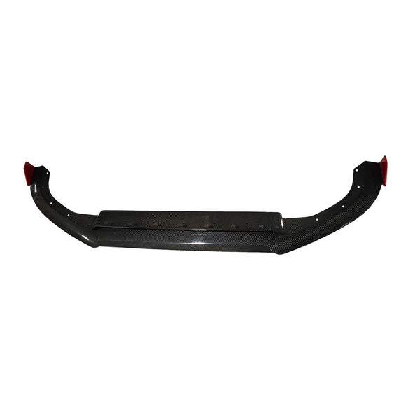 Frontstoßstangenlippe aus Trockencarbon, passend für Mercedes W464 B800 B900 2019-2023 Raketenstil