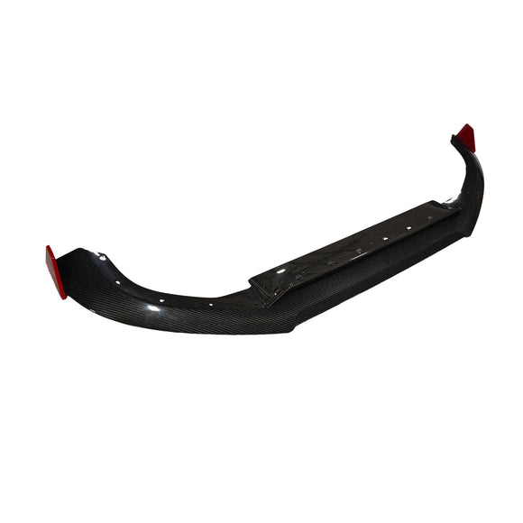 Frontstoßstangenlippe aus Trockencarbon, passend für Mercedes W464 B800 B900 2019-2023 Raketenstil