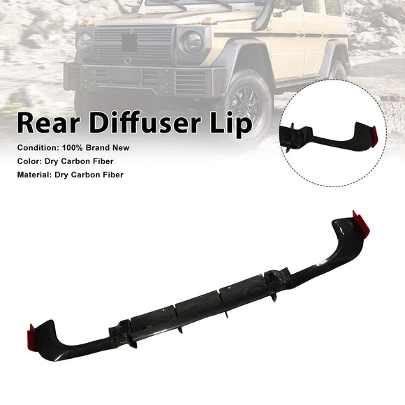 Achterdiffuserlip van droog carbon voor Mercedes-Benz W464 B800 B900 2019-2023 Raketstijl