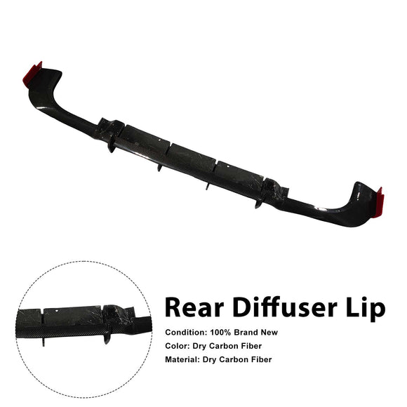Achterdiffuserlip van droog carbon voor Mercedes-Benz W464 B800 B900 2019-2023 Raketstijl