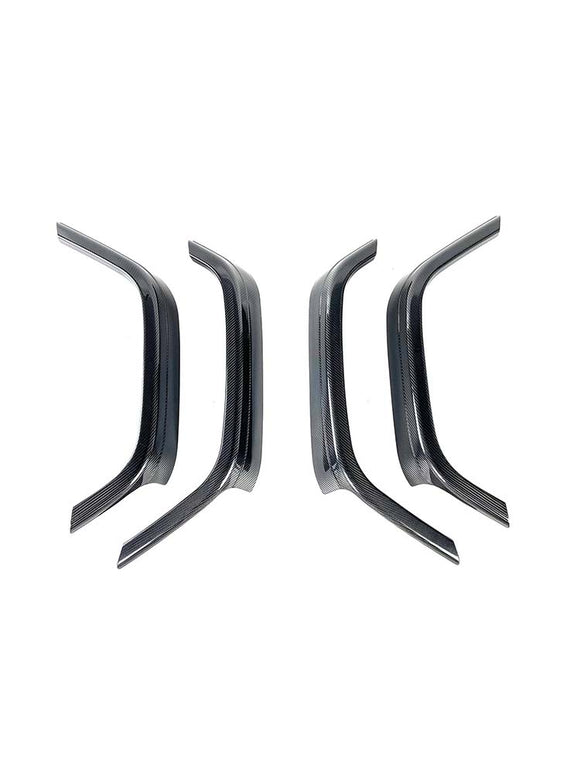 Radlaufverbreiterungen aus Trockencarbon vorne und hinten, passend für Mercedes-Benz W464 B800 B900 2019-2023