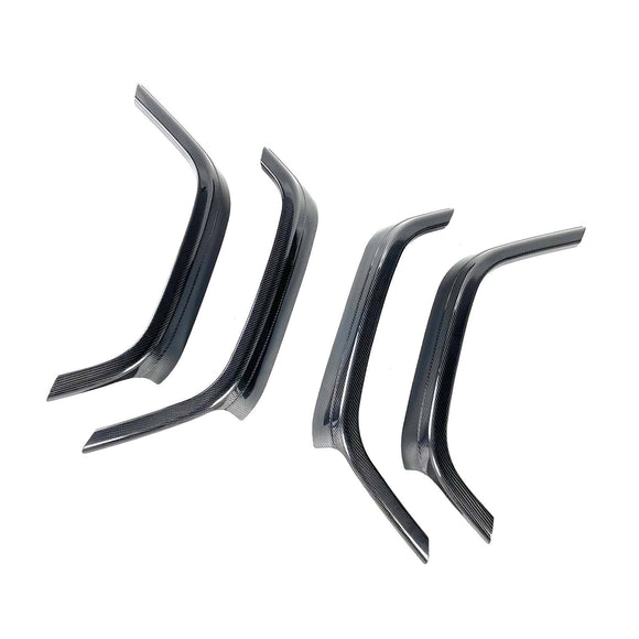 Radlaufverbreiterungen aus Trockencarbon vorne und hinten, passend für Mercedes-Benz W464 B800 B900 2019-2023