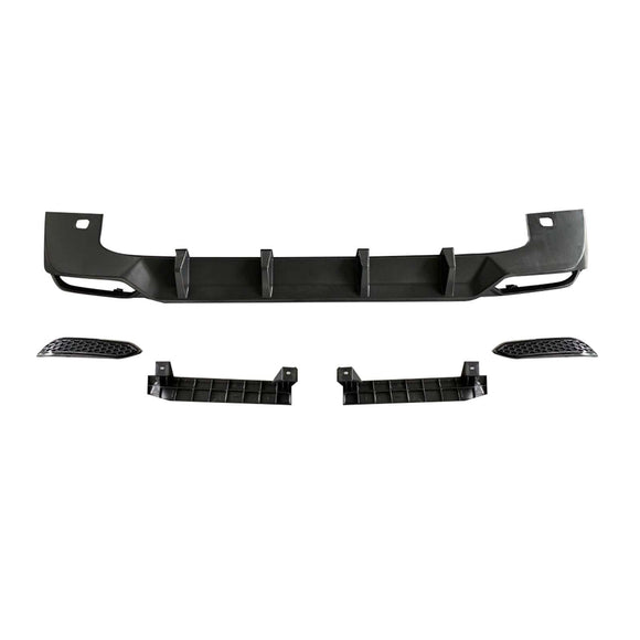 Achterdiffuserlip geschikt voor Mercedes Benz G-Klasse W464  W463Een Shark Style uit de periode 2019-2023