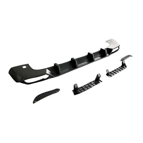 Achterdiffuserlip geschikt voor Mercedes Benz G-Klasse W464  W463Een Shark Style uit de periode 2019-2023