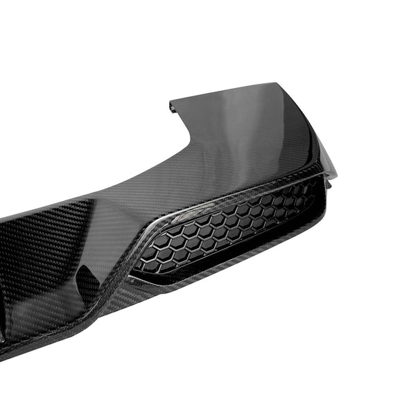 Heckdiffusorlippe aus Trockencarbon, passend für Mercedes-Benz W464  W463Ein Hai-Stil 2019-2023
