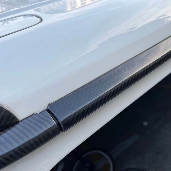 Moldura de techo de fibra de carbono seca para Mercedes Benz Clase G W464  W463Un 2019-2023