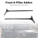 Complemento de fibra de carbono para el pilar A de la ventana delantera, compatible con Mercedes-Benz Clase G. W464 G500 2019-2023-5