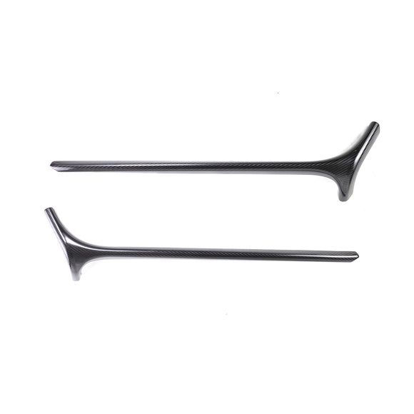 Complemento de fibra de carbono para el pilar A de la ventana delantera, compatible con Mercedes-Benz Clase G. W464 G500 2019-2023