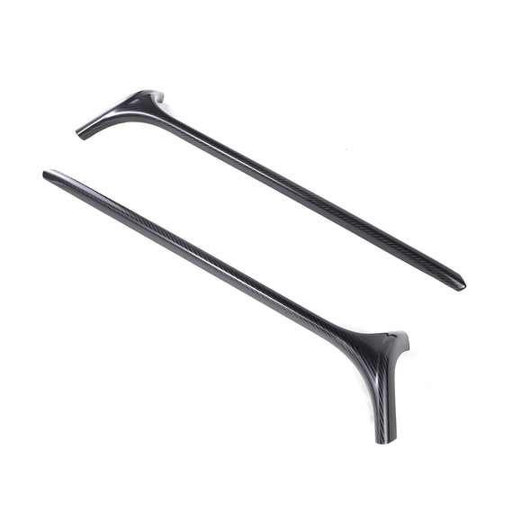 Complemento de fibra de carbono para el pilar A de la ventana delantera, compatible con Mercedes-Benz Clase G. W464 G500 2019-2023