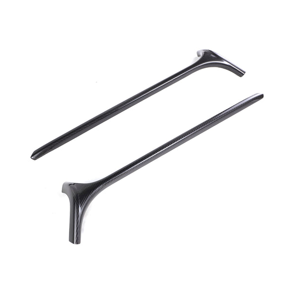 Complemento de fibra de carbono para el pilar A de la ventana delantera, compatible con Mercedes-Benz Clase G. W464 G500 2019-2023