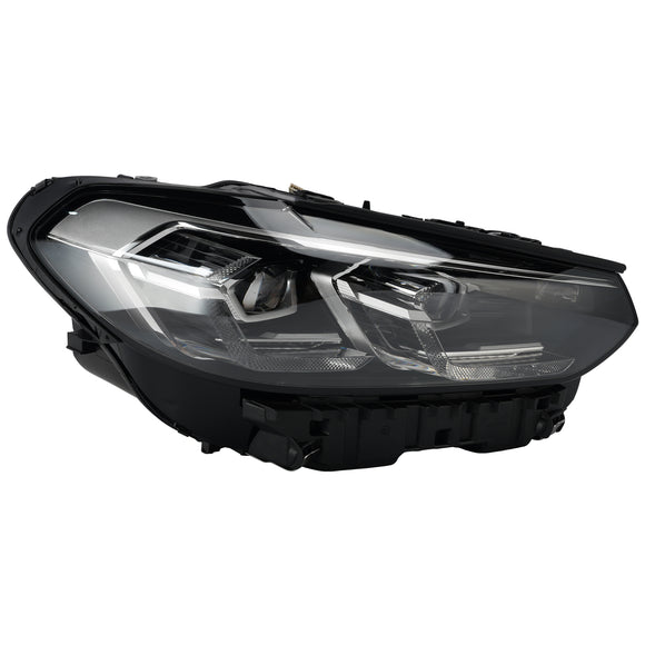 2022–2025 BMW X3 X4 G01 G02 LED-Scheinwerfer rechts, Chrom, ohne AFS 63115A0E602 5A29214