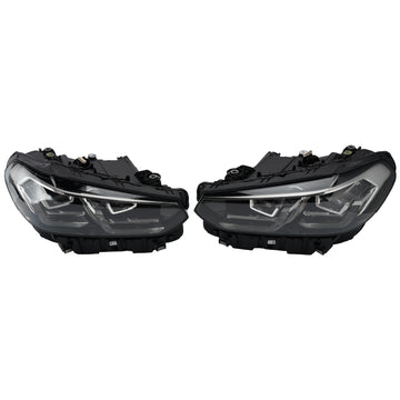 2022–2025 BMW X3 X4 G01 G02 LED-Scheinwerferbaugruppe links + rechts 63115A0E601 63115A0E602 - 0