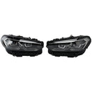 2022–2025 BMW X3 X4 G01 G02 LED-Scheinwerfer links + rechts, Chrom ohne AFS 63115A0E601 63115A0E602-15