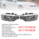 Faro LED sinistro + destro 63118492633 63118492634 per BMW Serie 3 F30 F31 2016-2019 Senza AFS-3