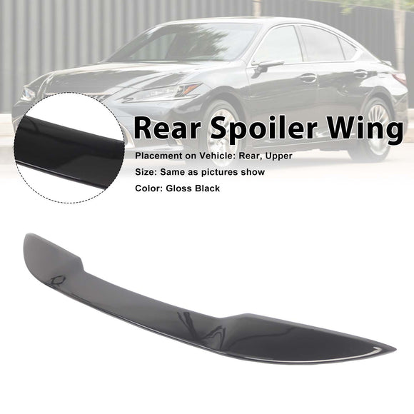 TRD Style Rear Spoiler Wing Fit Lexus ES250 300H 350 2019-2025 Gloss Black