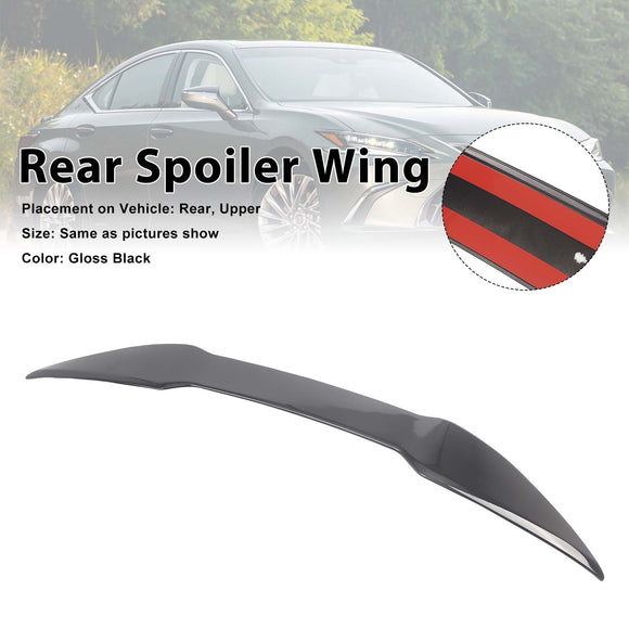TRD Style Rear Spoiler Wing Fit Lexus ES250 300H 350 2019-2025 Gloss Black