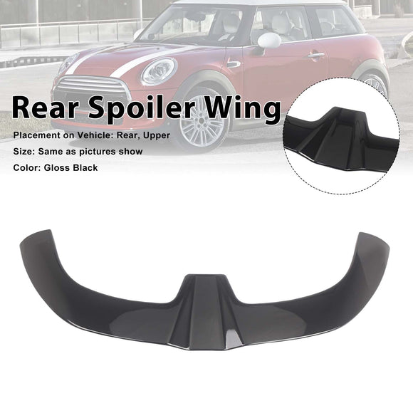 JCW Style Gloss Black Rear Roof Spoiler Wing Fit Mini Cooper F55 F56 2013-2018