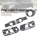 4PCS Front Bumper Fog Light Grille Cover 4M0807682AA4W3 Fit Audi Q7 2016-2019-3