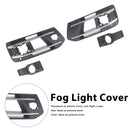 4PCS Front Bumper Fog Light Grille Cover 4M0807682AA4W3 Fit Audi Q7 2016-2019-5