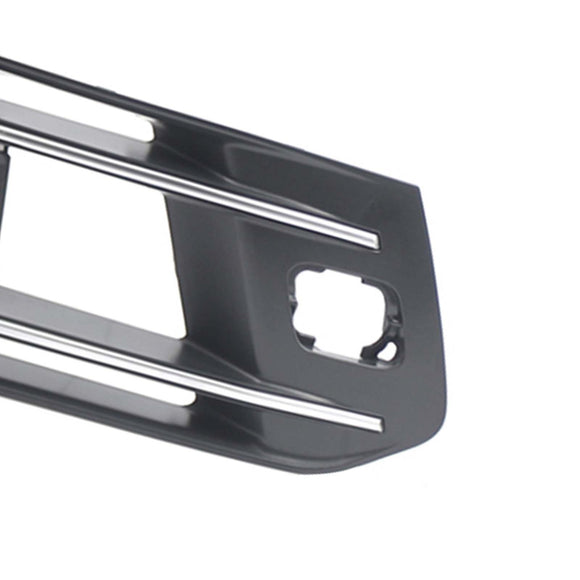 4PCS Front Bumper Fog Light Grille Cover 4M0807682AA4W3 Fit Audi Q7 2016-2019