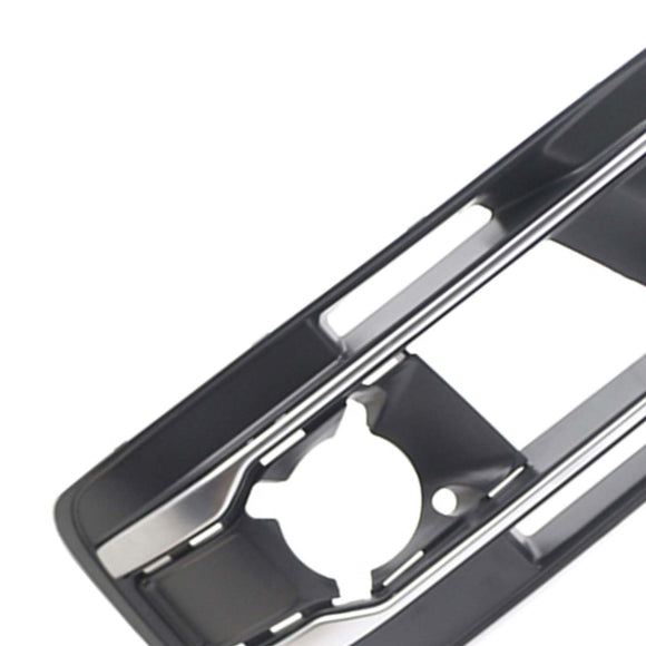 4PCS Front Bumper Fog Light Grille Cover 4M0807682AA4W3 Fit Audi Q7 2016-2019