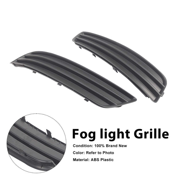 2PCS Front Bumper Fog Light Lamp Cover Grill Grille Fit Audi A3 8P 2008-2012