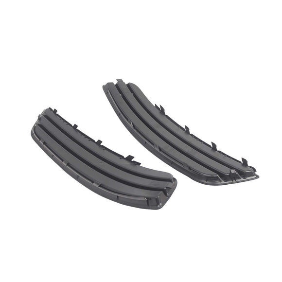 2PCS Front Bumper Fog Light Lamp Cover Grill Grille Fit Audi A3 8P 2008-2012