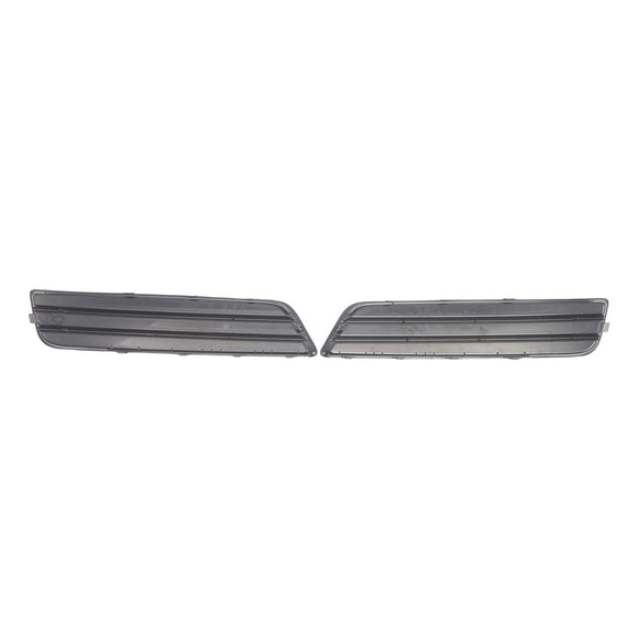 2PCS Front Bumper Fog Light Lamp Cover Grill Grille Fit Audi A3 8P 2008-2012