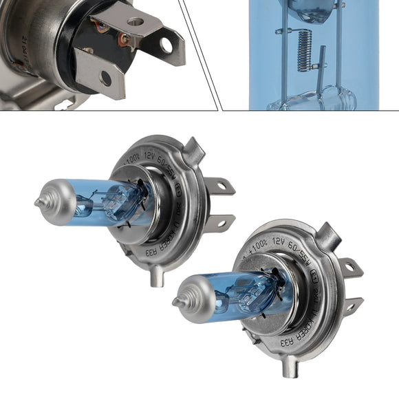 Bombilla halógena mejorada para faro de coche H4 12V 60/55W para HELLA 178 560-663