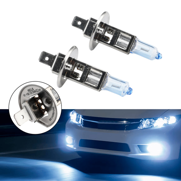 Car Light Upgraded Halogen Headlight Bulb H1 12V 55W For HELLA 8GH 178 560-693