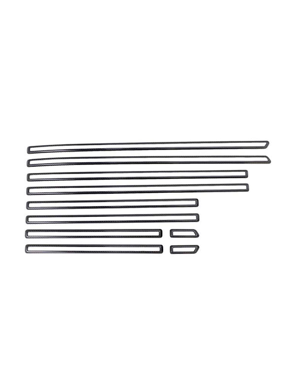Carbon Fiber Door Body Side Molding Trim Fit Benz G Class W464 W465 2019-2026
