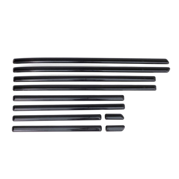 Real Carbon Door Body Side Molding Trim Fit Benz G Class W464 W465 2019-2026