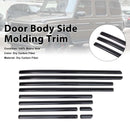 Real Carbon Door Body Side Molding Trim Fit Benz G Class W464 W465 2019-2026-2