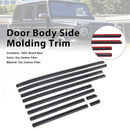 Real Carbon Door Body Side Molding Trim Fit Benz G Class W464 W465 2019-2026-4