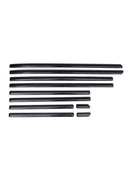 Real Carbon Door Body Side Molding Trim Fit Benz G Class W464 W465 2019-2026-14