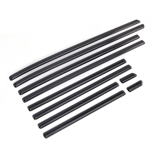 Real Carbon Door Body Side Molding Trim Fit Benz G Class W464 W465 2019-2026