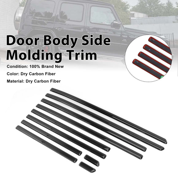 DRY CF Door Body Side Molding Trim Fit Benz G Class W464 W465 2019-2026