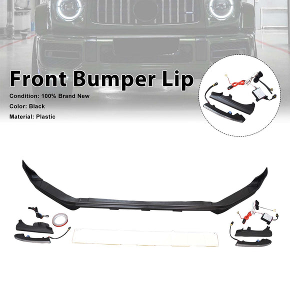 Brabus Style Front Bumper Lip Fit Mercedes Benz G-Class W464 W463A 2019-2023