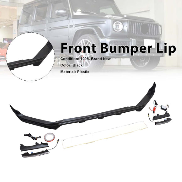 Brabus Style Front Bumper Lip Fit Mercedes Benz G-Class W464 W463A 2019-2023