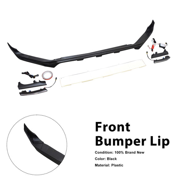 Brabus Style Front Bumper Lip Fit Mercedes Benz G-Class W464 W463A 2019-2023